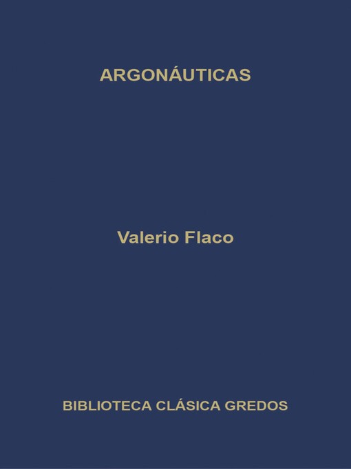 Title details for Argonáuticas by Valerio Flaco - Available